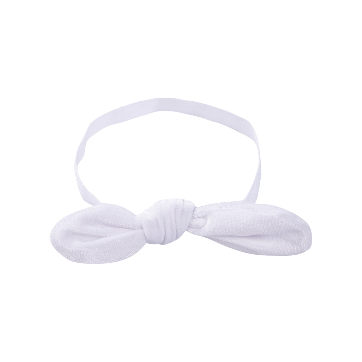 Bow Headband HairBand Soft Elastic Headband for Girls Velvet Hair Accessories#