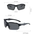 thumbnail image 2 of UV400 Polarized Cycling Sunglass Sunglasses HD Lens UV Resistant Cycling Glass Fashion Comfortable Outdoor Sport Goggle Men, 2 of 5