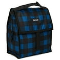 thumbnail image 3 of PackIt Freezable Lunch Bag with Zip Closure, Navy Buffalo, 3 of 7