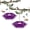 Purple, variant on Hummingbird Feeder with Ant-Proof Moat Hummingbird Feeder, Easy to Clean and Refill Includes Hanging Hook, Features 30 Feeding Ports