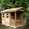 Outdoor Living Today 6x9 Western Red Cedar Sunflower Playhouse