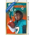 thumbnail image 3 of NFL Miami Dolphins - Jaylen Waddle 21 Wall Poster, 22.375" x 34", Framed, 3 of 3