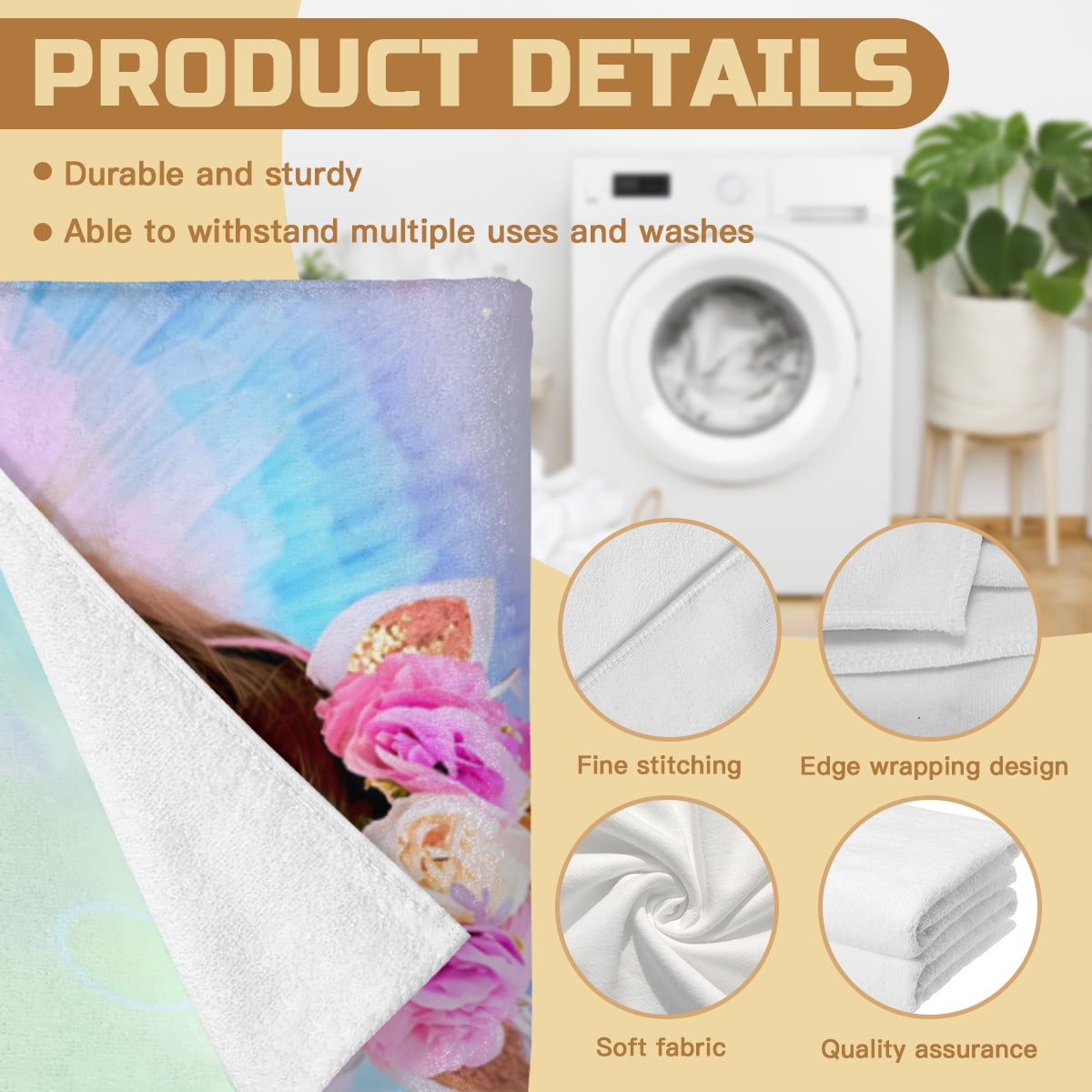 Like Nastya Beach Towel 30"x60"for Girls Boys Teenager Quick Drying Microfiber Birthday Gift