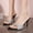 Silver, variant on Women's Fine Heel Slippers, Water Diamond Trendy Spring And Summer Pointed Toe Summer High Heel Slippers Gold