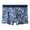Blue, variant on TSADFHJI Manmade Underwear Men Men's Underwear Summer Ice Silk Flat Corner Pants Breathable and Comfortable Mid Waist Printed Men's Underwear Thin and Seamless Corner Waistband M Light Blue
