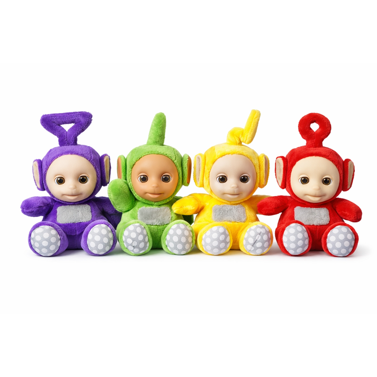 Teletubbies Collectable Super Soft Plush Toys Full Set - Tinky