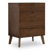 thumbnail image 1 of Mid-Century Four-Drawer Chest, 1 of 8