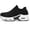 Black and white, variant on Womens Walking Shoes Slip on Sock Sneakers Lady Girls Nurse Mesh Air Cushion Platform Loafers Fashion Casual