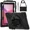 Black, variant on Case for Lenovo Tab 10.1 inch 2025 Model TB311FU TB311XU with Pencil Holder | Shockproof Cover with Kickstand Hand Strap Shoulder Strap Universal Stylus Pen