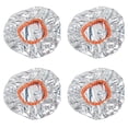 thumbnail image 3 of Oubit Aluminum Foil Hair Conditioning Caps,10pcs Hair Dye Processing Aluminum Foil Hair Coloring Caps Aluminum Foil Hair Dye Caps Versatile Functionality, 3 of 9