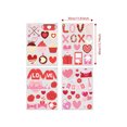 thumbnail image 2 of De Corazones Para Ventana, Pegatina De Amor Para El Día De San Valentín, Pegatina De Ventana Estática Extraíble De Pvc, Decoraciones Para El Hogar, Aniversario De Boda 4 Uds. Advancent HA038642-00, 2 of 6