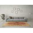 thumbnail image 3 of Ahgly Company Indoor Round Persian Brown Traditional Area Rugs, 6' Round, 3 of 4