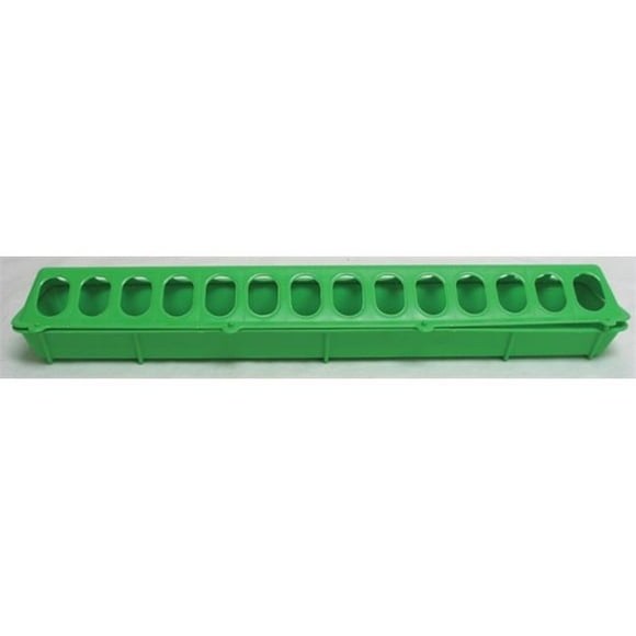 Miller Mfg Co Inc Mangeoire pour Volaille à Couvercle Rabattable - Vert Lime 20 Pouces - 820 Vert Lime