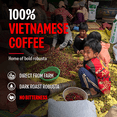 thumbnail image 6 of Vietnamese Cold Brew Pitcher packs, Robusta & Arabica Blend, Dark Roast Coarse Ground Coffee – Low Acid 12 packs, 6 of 6