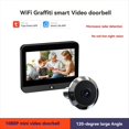 thumbnail image 2 of Mini Mirilla Digital Tuya Wifi de 2 MP con Visor PIR y Detección de Movimiento, Timbre y Cámara para Puerta con Pantalla de 4,3 Pulgadas., 2 of 5