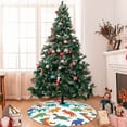 thumbnail image 7 of Sikiie Colorful Dinosaur 30-48 inches {designName} Print Christmas Tree Skirt Snowman Xmas Tree Skirt with Edge Christmas Decorations for Holiday Party36", 7 of 7