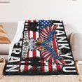 thumbnail image 4 of Veterans Day 50”x40” Blanket Veteran Soft Comfortable Plush Upholstery Home Sofa Bed Multi Size., 4 of 5