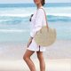 thumbnail image 5 of Bolso de hombro de paja para mujer, bolsos de paja grandes, bolso de mano con asa tejida a mano, bolsos de playa de verano, bolso bandolera bohemio, 5 of 5
