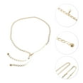 thumbnail image 4 of Unique Bargains 1 Pc Waist Chain Fashion Design Adjustable Waist Cord for Women Gold Tone, 4 of 6
