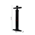 thumbnail image 4 of Pompe Manuelle SUP Max 1,8 Bar (26 Psi) Pompe Légère avec 6 Connecteurs pour Toutes les Pagaies Gonflables Bouée de Natation 2 L, 4 of 9