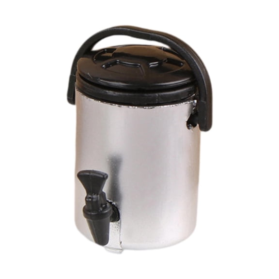 LeeQinersw 1/12 Dollhouse Milk Tea Bucket Miniature Model 2.4x1.6cm for Scene Decor Lightweight Multifunctional Accessories Decoration