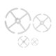 thumbnail image 2 of Soporte Para Plantas De Hojas, Larga Vida útil Para Promover El Crecimiento De Plantas, Acrílico, 4 Piezas Para Plantas De Interior Y Exterior, 2 of 7