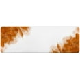 thumbnail image 7 of Orange and Gold Marble Bath Mat for Bathroom, Modern Abstract Burnt Orange Brown White Floor Rugs Mats Non Slip Cute Ombre Bathroom Decor Accessories 16X48 Inches Kitchen Bedroom Indoor, 7 of 7