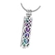 thumbnail image 5 of Collar de urna de cremación, recuerdo de cenizas, colgante decorativo para decoración funeraria. Plata, 5 of 9
