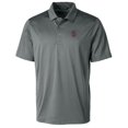 thumbnail image 2 of Men's Cutter & Buck Steel Southern Illinois Salukis Team Logo Big & Tall Prospect Textured Stretch Polo, 2 of 3