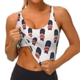 thumbnail image 4 of PAYOHTO Women's Sports Vest Cute Cartoon Royal Soldier Quick-drying Breathable Lightweight Elastic Exercise Daily Wear Summer Gift, 4 of 10