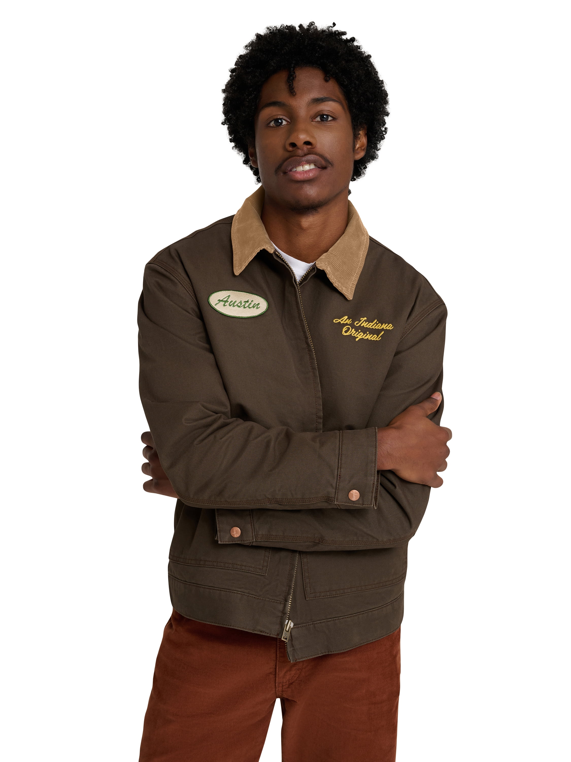 Wrangler® Men's Unlined Corduroy Jacket - Walmart.com
