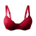 thumbnail image 2 of Jelly Bras for Women Seamless Wireless Push Up No Underwire Full Coverage Supportive Soft Comfy Sports Everyday Bra, 2 of 5