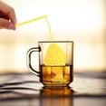 thumbnail image 3 of Silicone Fish Shape Tea Strainer, Small Holes - Long Handle, Reusable - For Loose Leaf Tea/Herbs, Travel-Friendly, 3 of 5