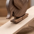 thumbnail image 4 of Handmade Walking Wooden Animals Figurines, Gravity Balance Sculpture, Educational Kinetic Desk Ornament for Home, Office and Kids Space, 4.72 Inch, 1 Pack, 4 of 5