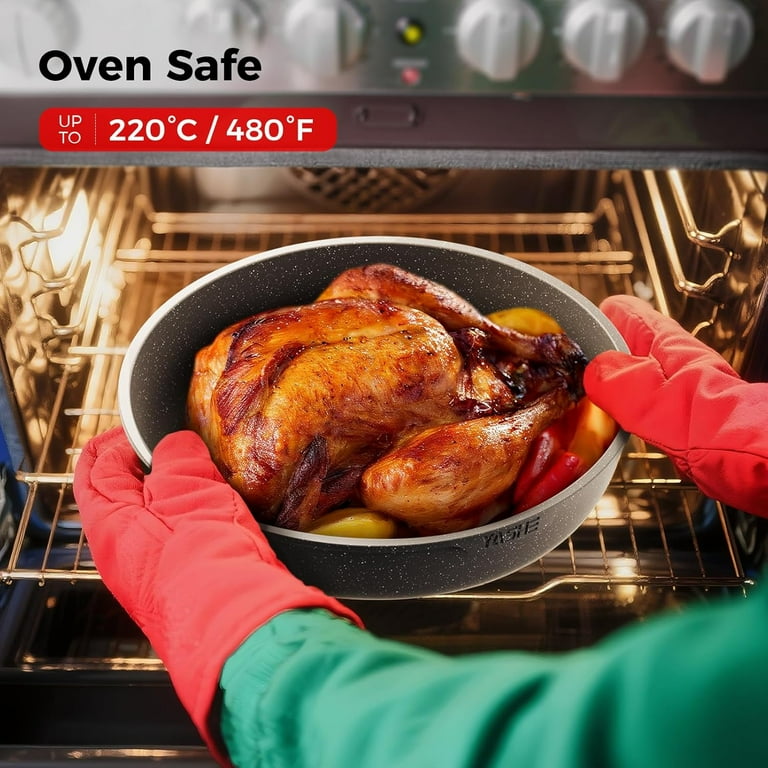 Non-stick pot, kitchen saucepan iron, 20cm/7.87inch Oven Safe Cooking Non-stick pot, kitchen saucepan iron, 20cm/7.87inch Oven Safe Cooking