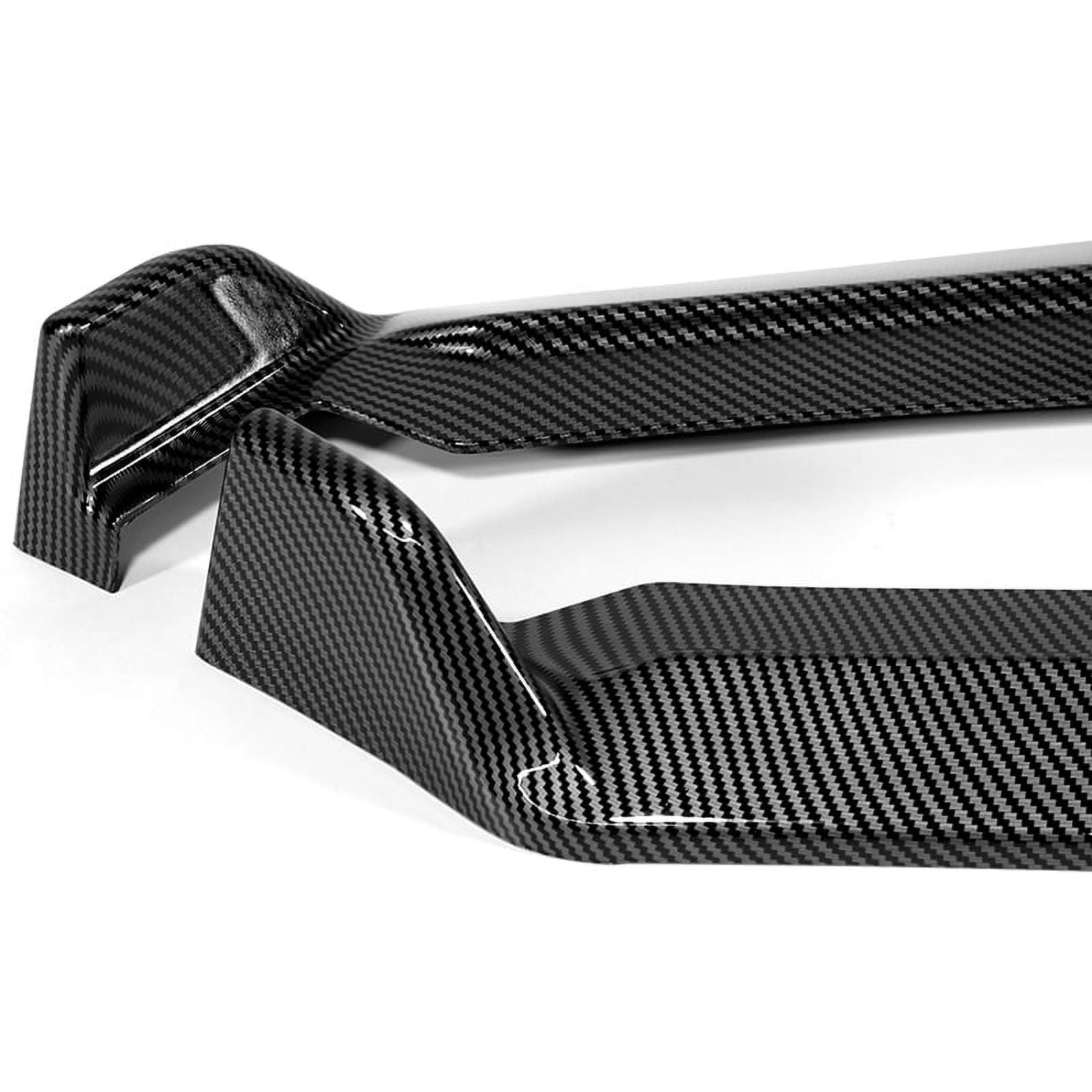 Stay Tuned Performance Front Bumper Lip 3pcs For 2021-2025 Lexus IS300 IS350 Base V-Style Carbon Look