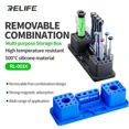 thumbnail image 3 of RL-001K Magnetic Repair Tool Box, Portable Detachable Storage Case for Screwdrivers, Tweezers, Electronics DIY Accessories Blue, 3 of 6