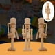 thumbnail image 3 of Figuras de cascanueces,marioneta de adorno de navidad de cascanueces de madera,cascanueces adornos figuras juego de liquidación,Figuras de cascanueces de madera casa inacabada,Decoración de, 3 of 8