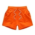 thumbnail image 2 of One opening Men Fashion Jogger Sweat Shorts Undershirt Casual Solid Color Gym, 2 of 6