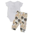 thumbnail image 2 of Unique Baby Unisex My First New Years Romper Pant Set Outfit (18m, First NY), 2 of 5