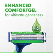 Gillette Sensor3 Sensitive Mens Disposable Razor, 7 Razors