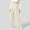 Beige, variant on SIYUDAN Womens Trousers Ladies Casual Pants Grey Adult Baggy Pants Lightweight Pants Women Womens Elastic Waist Pants With Pockets Womens Fall Pants