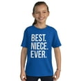 thumbnail image 4 of Best Niece Ever Cute Family Relative Girls Kids T Shirt Tees Teen Brisco Brands S, 4 of 6