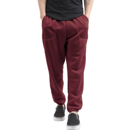 Red Gelscrubs Pant - IH Mens Lightweight Sweatpants Jogger with Pockets