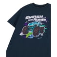 thumbnail image 3 of Hot Wheels Boys Smash And Roar Short-Sleeved T-Shirt, 3 of 4