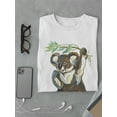 thumbnail image 3 of Cute Watercolor Koala Sketch Tee Men's -Image by Shutterstock, 3 of 4