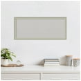 thumbnail image 6 of Amanti Art Grey Cork Board Framed Florence Silver Bulletin Board 32 in. x 14 in., 6 of 7