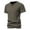 Army Green, variant on YLSDY Men's Cotton Short & Long Sleeve Henley T-Shirt Performance Activewear Available in Big & Tall Sports Shirts Army Green XL