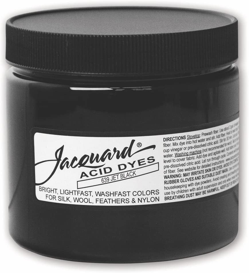 Jacquard Acid Dye - Jet Black, 8 oz