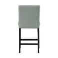 thumbnail image 5 of Picket House Furnishings Pia Faux Leather Counter Height Side Chair Set in Grey, 5 of 10
